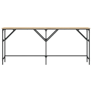 Konsolentisch Sonoma-Eiche 180x29x75 cm Holzwerkstoff Stilecasa