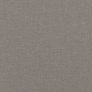 vidaXL Sitzbank mit Kissen Taupe 113x64,5x75,5 cm Stoff