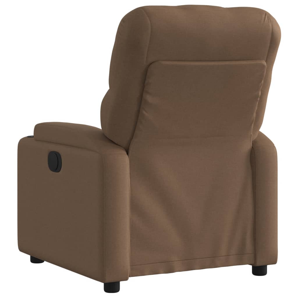 vidaXL Relaxsessel Braun Stoff