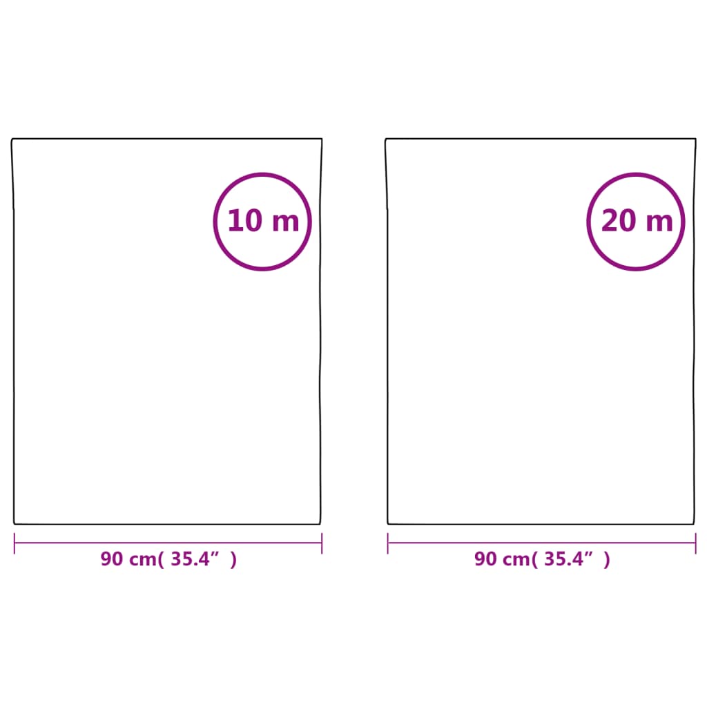 vidaXL Fensterfolien Matt Transparent Grau PVC