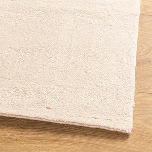 vidaXL Teppich HUARTE Kurzflor Weich und Waschbar Beige 60x110 cm