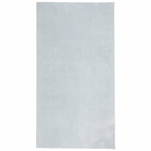 vidaXL Teppich HUARTE Kurzflor Weich und Waschbar Blau 80x150 cm