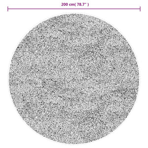 Teppich HUARTE Kurzflor Weich und Waschbar Rot Ø 200 cm