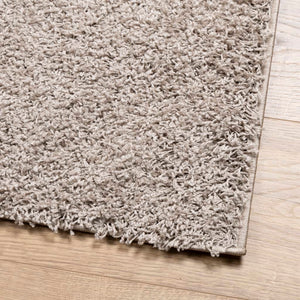 vidaXL Shaggy-Teppich PAMPLONA Hochflor Modern Beige 80x200 cm