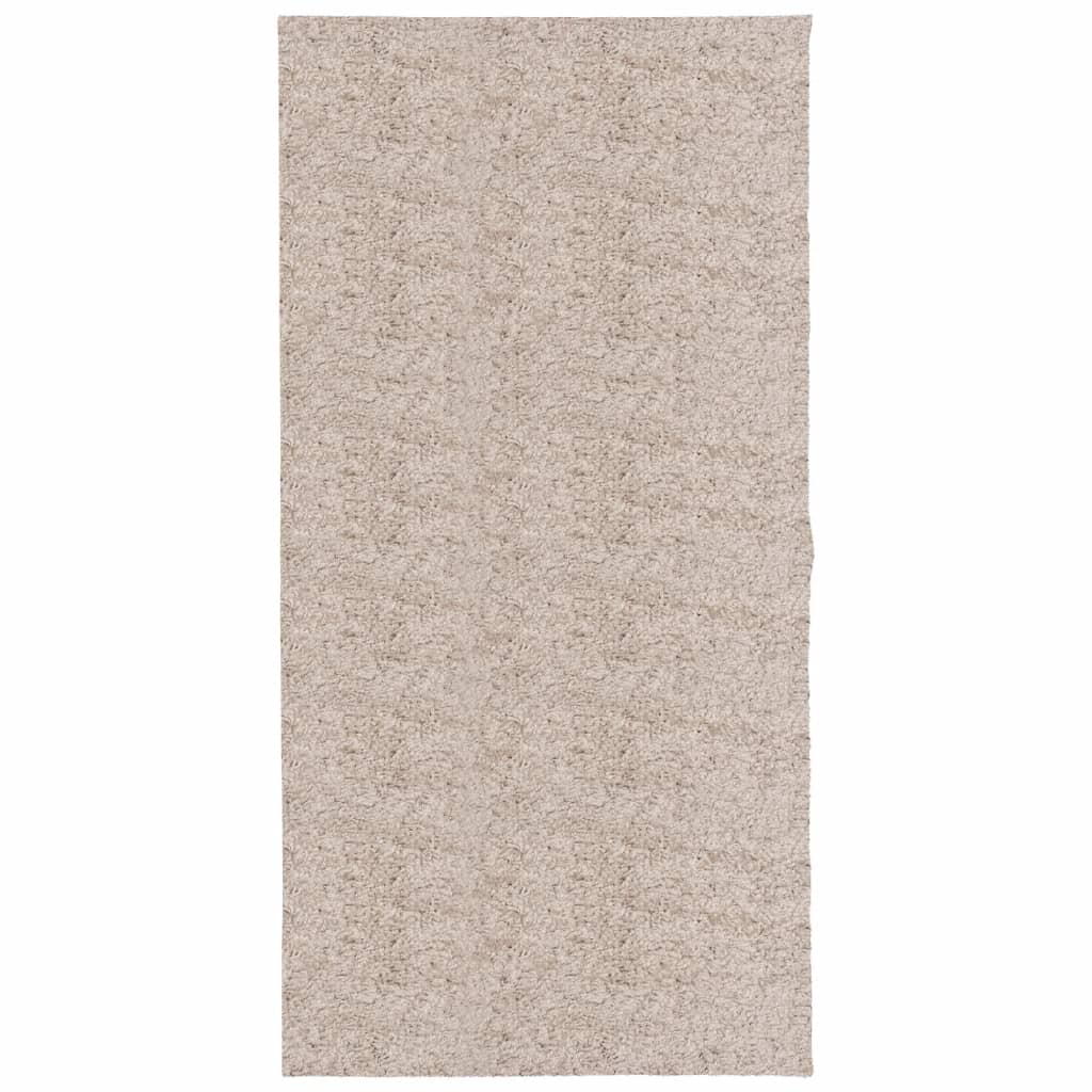 vidaXL Shaggy-Teppich PAMPLONA Hochflor Modern Beige 100x200 cm