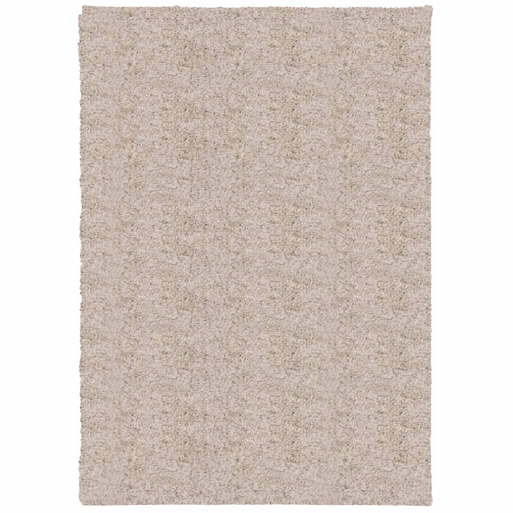 vidaXL Shaggy-Teppich PAMPLONA Hochflor Modern Beige 160x230 cm