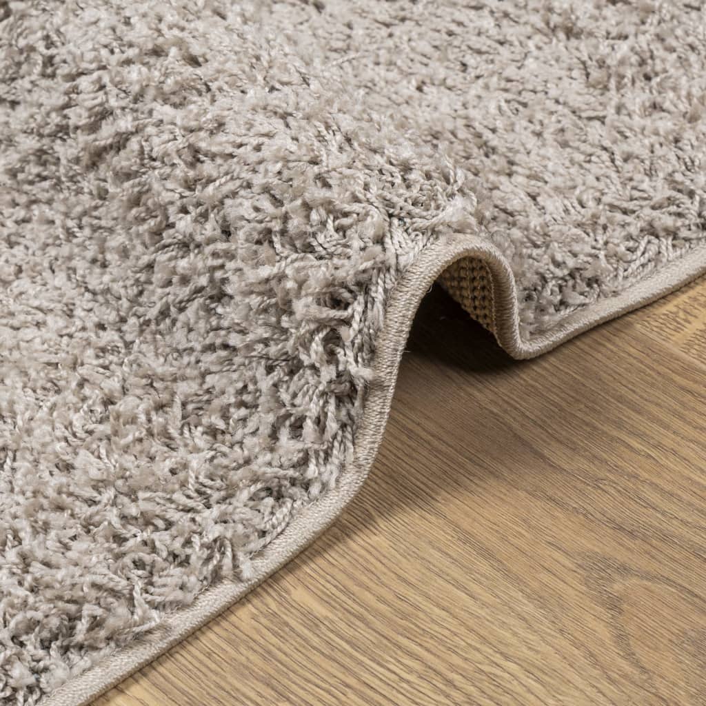 vidaXL Shaggy-Teppich PAMPLONA Hochflor Modern Beige 160x230 cm