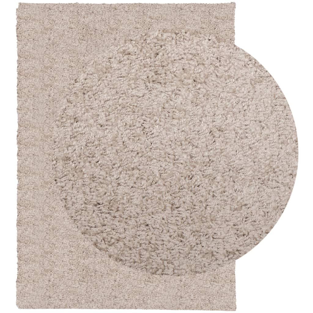 vidaXL Shaggy-Teppich PAMPLONA Hochflor Modern Beige 200x280 cm