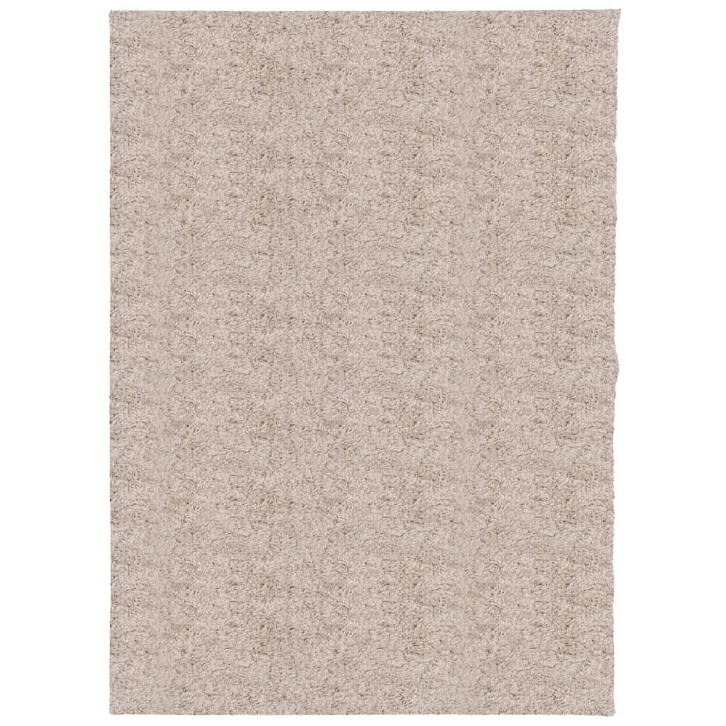 vidaXL Shaggy-Teppich PAMPLONA Hochflor Modern Beige 240x340 cm