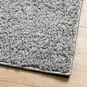 vidaXL Shaggy-Teppich PAMPLONA Hochflor Modern Grau 80x150 cm