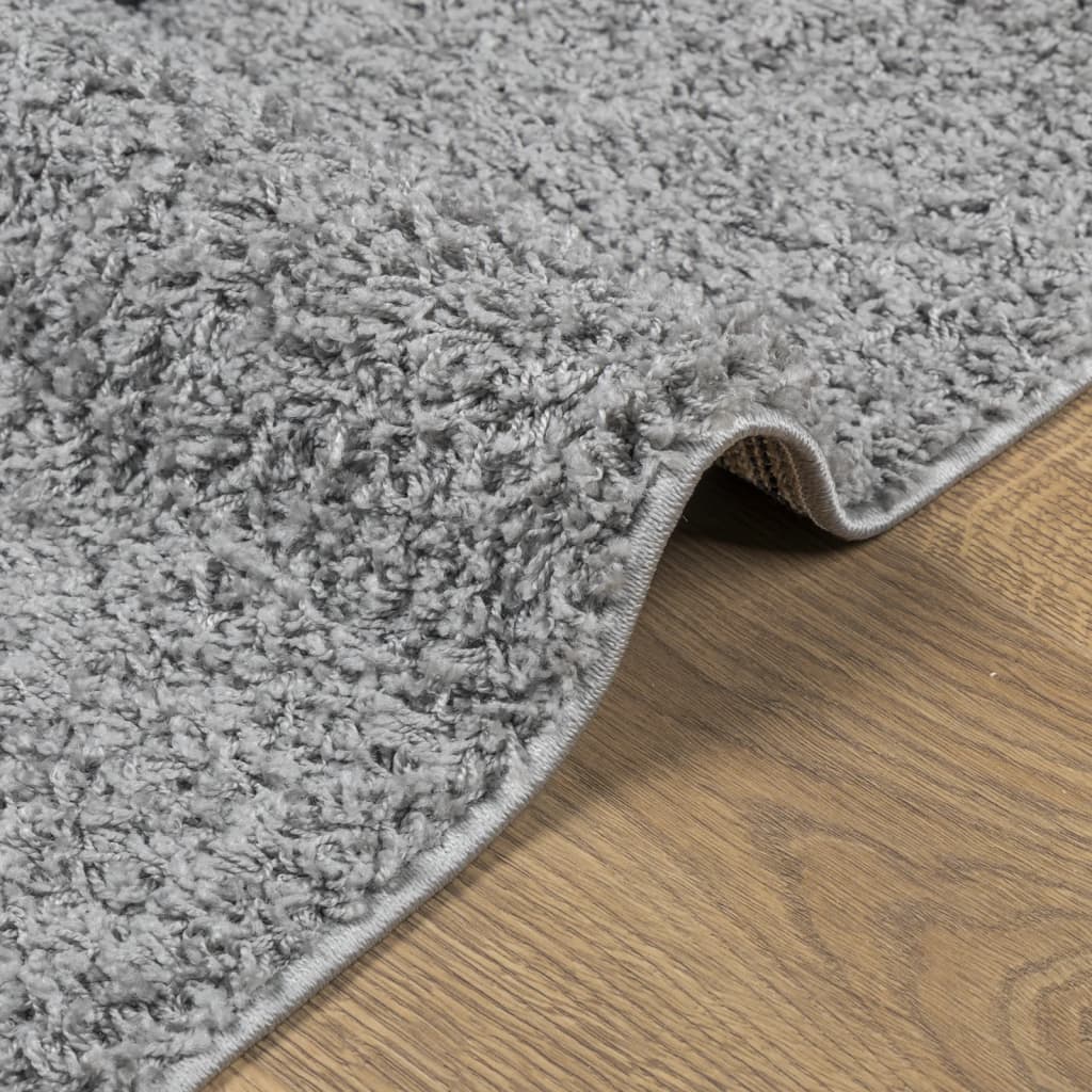 vidaXL Shaggy-Teppich PAMPLONA Hochflor Modern Grau 80x150 cm