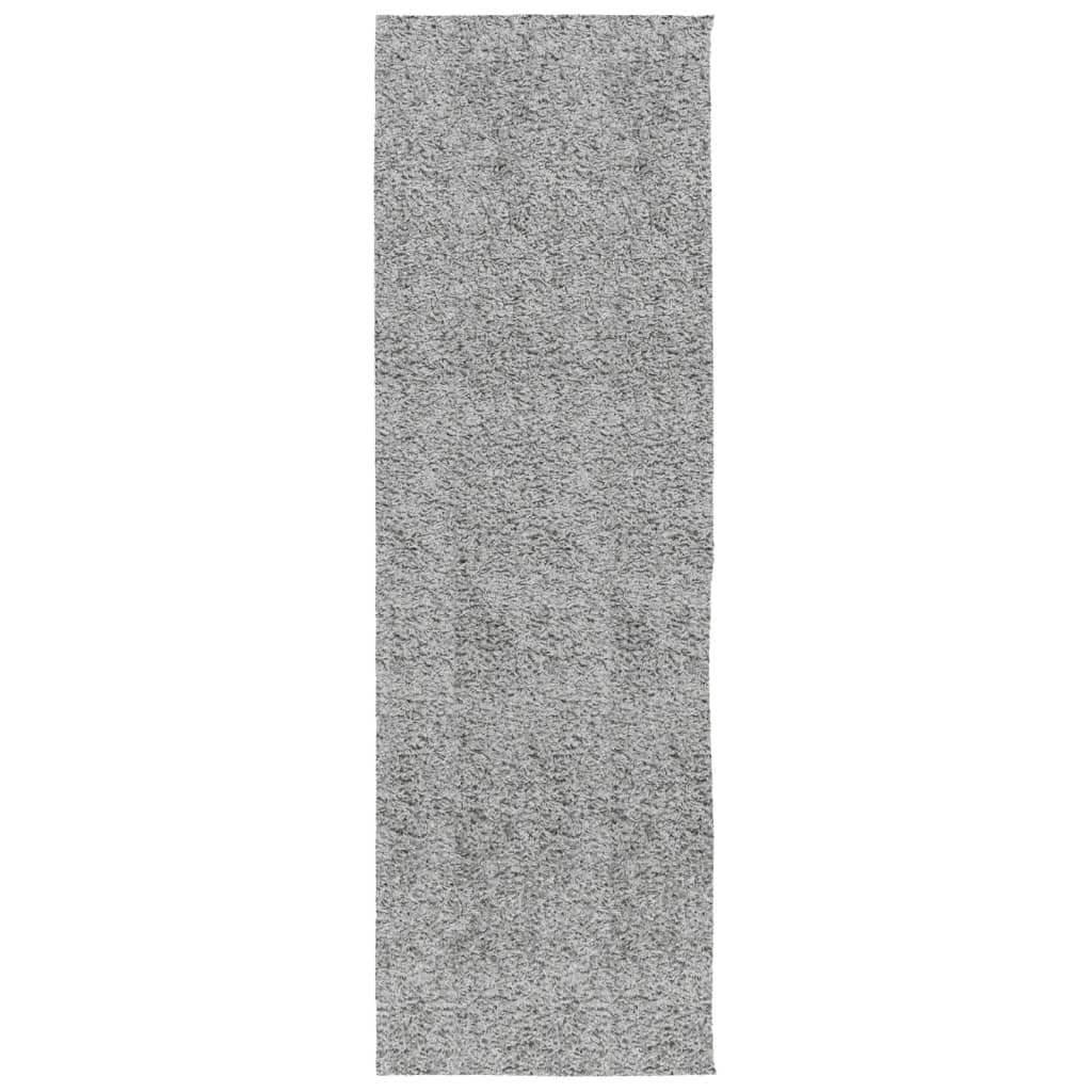 vidaXL Shaggy-Teppich PAMPLONA Hochflor Modern Grau 80x250 cm