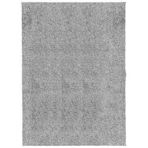 vidaXL Shaggy-Teppich PAMPLONA Hochflor Modern Grau 140x200 cm