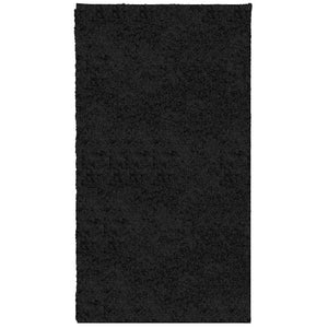 vidaXL Shaggy-Teppich PAMPLONA Hochflor Modern Schwarz 60x110 cm