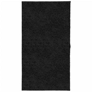 vidaXL Shaggy-Teppich PAMPLONA Hochflor Modern Schwarz 80x150 cm