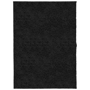 vidaXL Shaggy-Teppich PAMPLONA Hochflor Modern Schwarz 140x200 cm