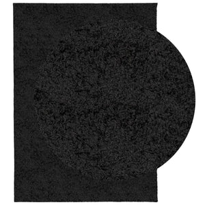 vidaXL Shaggy-Teppich PAMPLONA Hochflor Modern Schwarz 140x200 cm