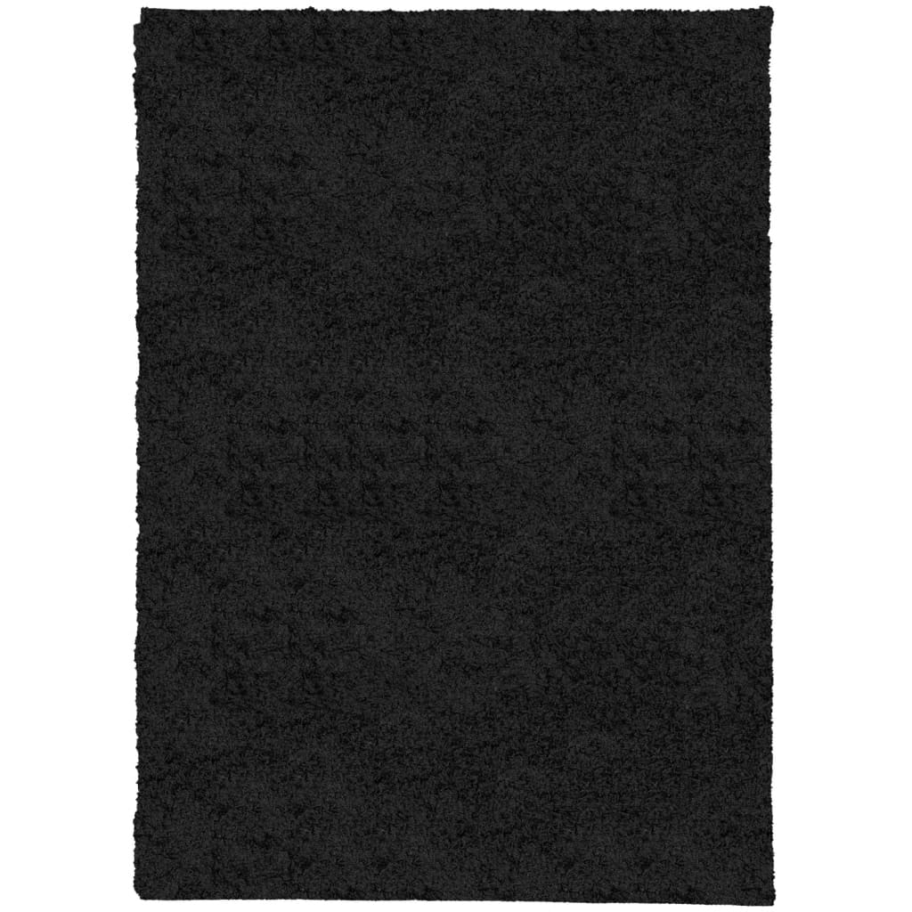 vidaXL Shaggy-Teppich PAMPLONA Hochflor Modern Schwarz 200x280 cm