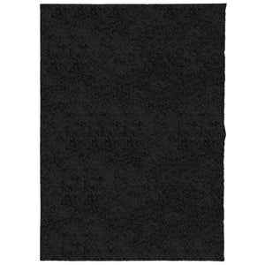 vidaXL Shaggy-Teppich PAMPLONA Hochflor Modern Schwarz 240x340 cm