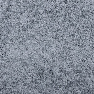 vidaXL Teppich Shaggy Hochflor Modern Blau 60x110 cm