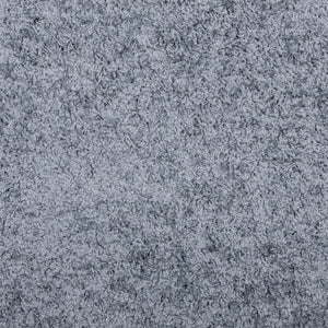 vidaXL Teppich Shaggy Hochflor Modern Blau Ø 200 cm