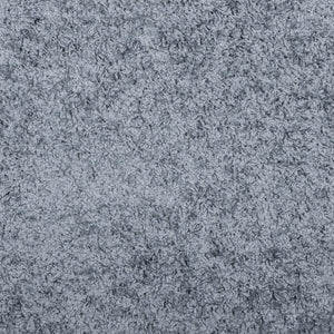 vidaXL Teppich Shaggy Hochflor Modern Blau Ø 280 cm