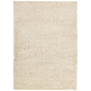 vidaXL Teppich Shaggy Hochflor Modern Golden 200x280 cm