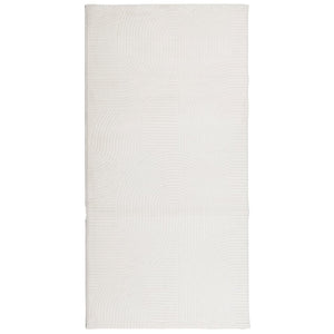 Teppich IZA Kurzflor Skandinavischer Look Creme 100x200 cm Stilecasa