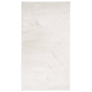 vidaXL Teppich OVIEDO Kurzflor Beige 60x110 cm