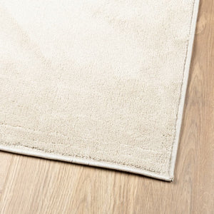 vidaXL Teppich OVIEDO Kurzflor Beige 80x150 cm