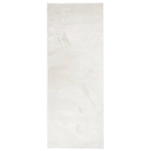 vidaXL Teppich OVIEDO Kurzflor Beige 80x200 cm