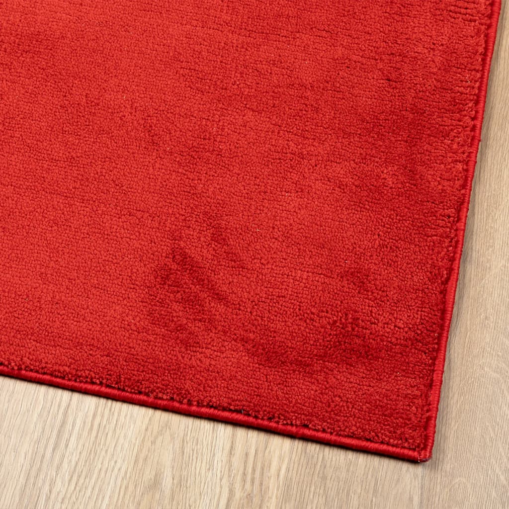 Teppich OVIEDO Kurzflor Rot 160x230 cm Stilecasa