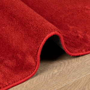 Teppich OVIEDO Kurzflor Rot 160x230 cm Stilecasa