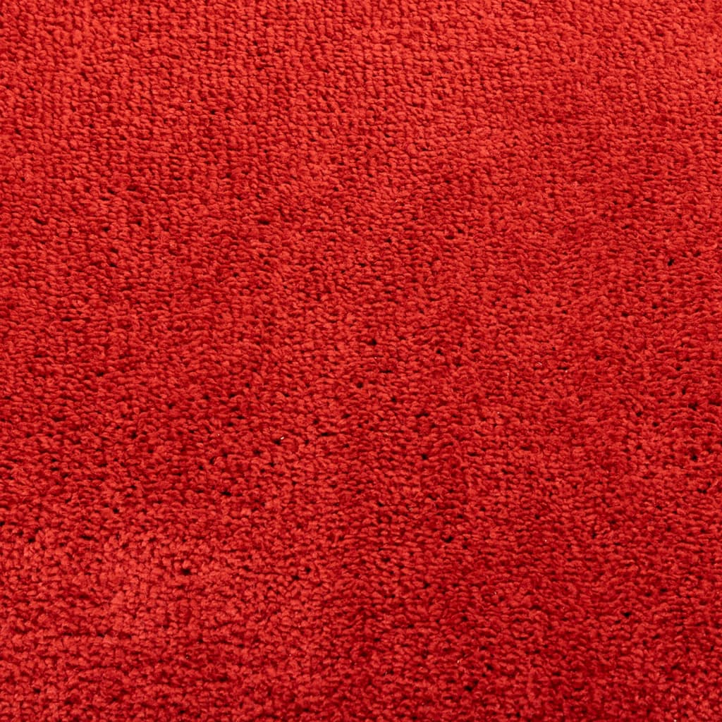 vidaXL Teppich OVIEDO Kurzflor Rot 300x400 cm