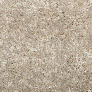 Teppich ISTAN Hochflor Glänzend Beige Ø 100 cm