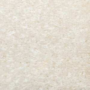 Teppich ISTAN Hochflor Glänzend Creme 120x170 cm