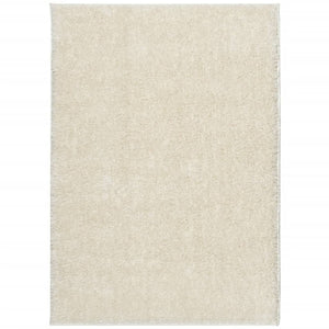 vidaXL Teppich ISTAN Hochflor Glänzend Creme 200x280 cm