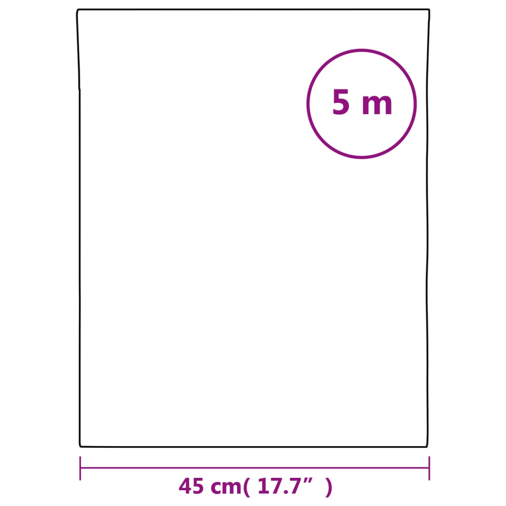 vidaXL Fensterfolien 4 Stk. Matt Bambus-Muster PVC