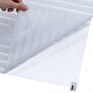 vidaXL Fensterfolien 4 Stk. Matt Jalousien-Muster PVC