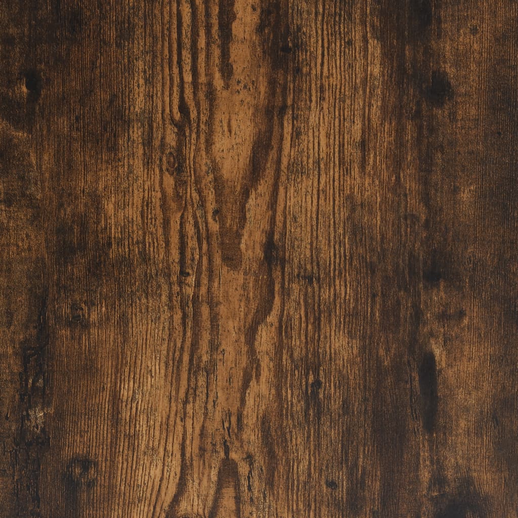 vidaXL Konsolentisch Räuchereiche 100x30x75 cm Holzwerkstoff