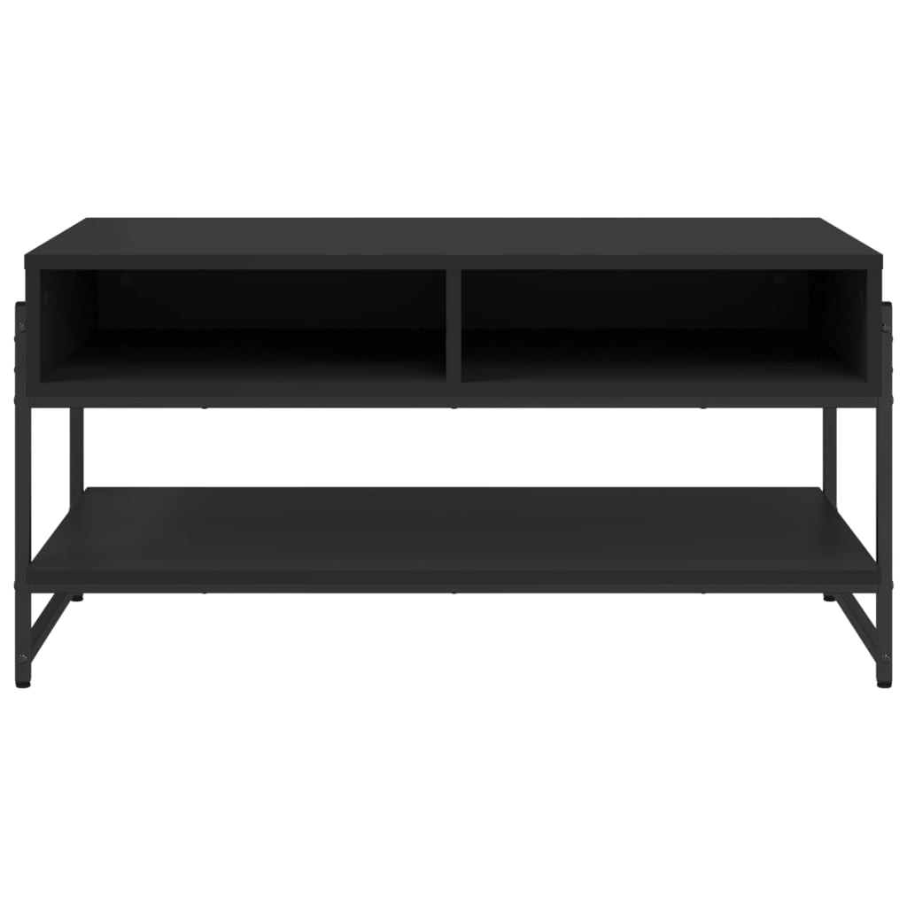 Couchtisch Schwarz 90x50x45 cm Holzwerkstoff