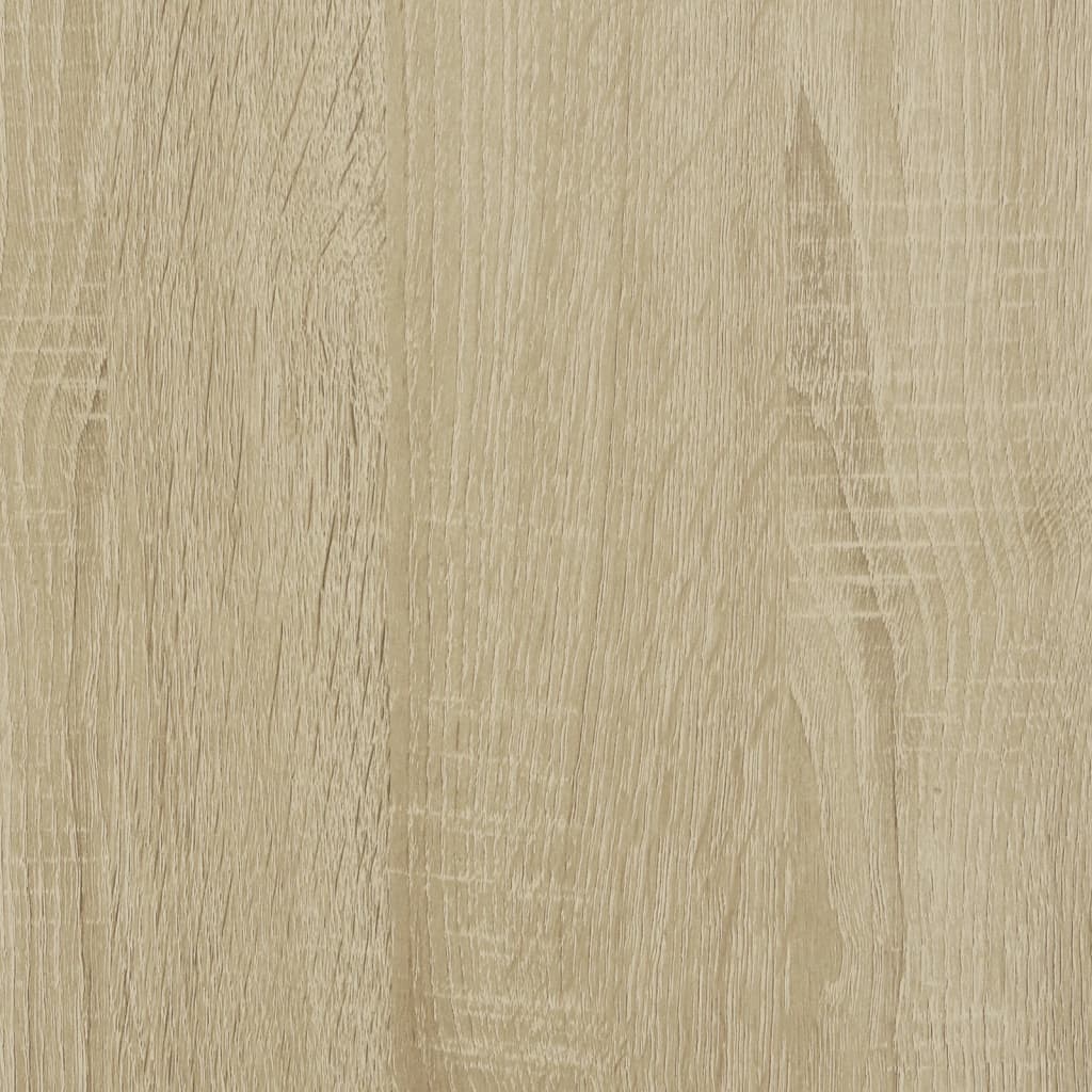 vidaXL Konsolentisch Sonoma-Eiche 75x32x75 cm Holzwerkstoff