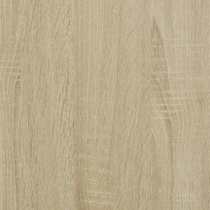 vidaXL Konsolentisch Sonoma-Eiche 75x32x75 cm Holzwerkstoff