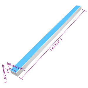 vidaXL Kabelkanäle Selbstklebend 100x40 mm 10 m PVC