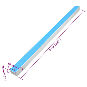 Kabelkanäle Selbstklebend 50x25 mm 30 m PVC Stilecasa