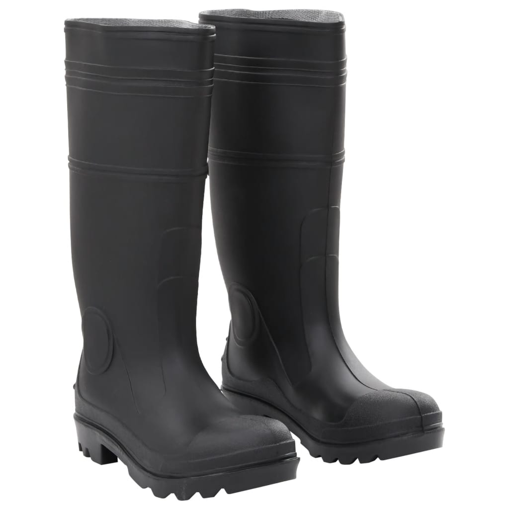 Gummistiefel Schwarz Größe 38 PVC Stilecasa