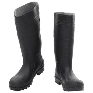 Gummistiefel Schwarz Größe 38 PVC Stilecasa