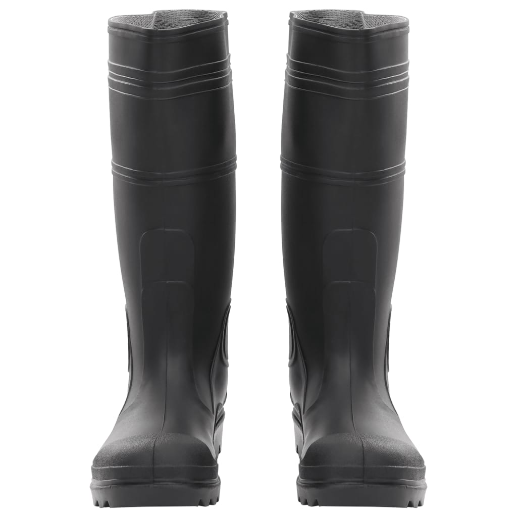 Gummistiefel Schwarz Größe 38 PVC Stilecasa