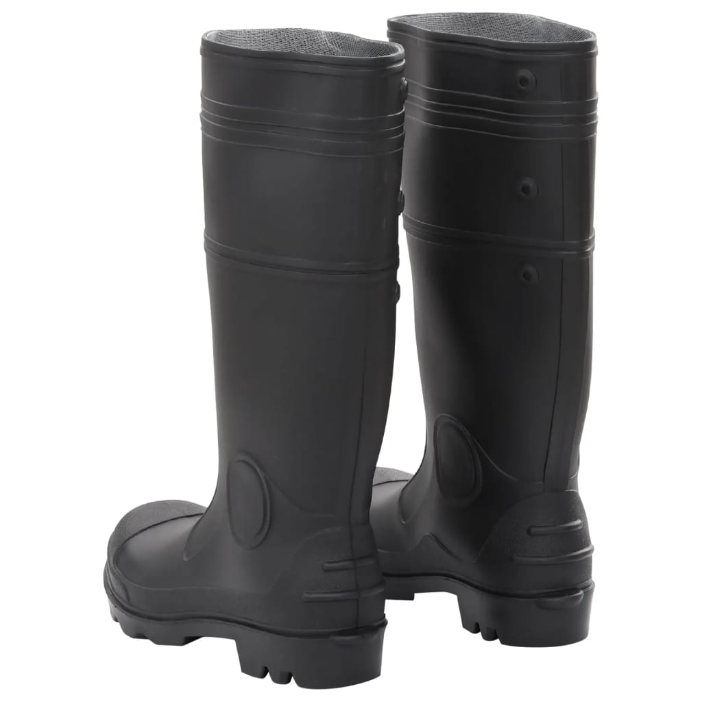 Gummistiefel Schwarz Größe 38 PVC Stilecasa