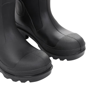 Gummistiefel Schwarz Größe 38 PVC Stilecasa